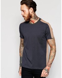 T-shirt girocollo blu scuro di Asos