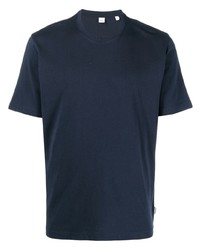 T-shirt girocollo blu scuro di Aspesi