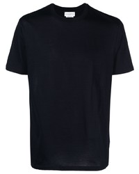 T-shirt girocollo blu scuro di Ballantyne