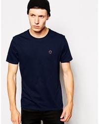 T-shirt girocollo blu scuro di Ben Sherman