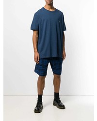 T-shirt girocollo blu scuro di Vivienne Westwood
