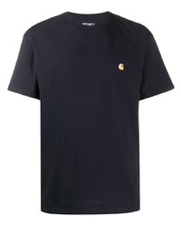 T-shirt girocollo blu scuro di Carhartt WIP