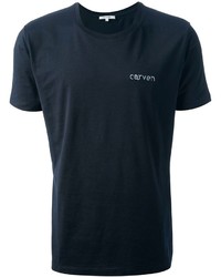 T-shirt girocollo blu scuro di Carven