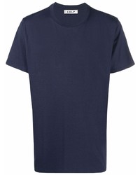 T-shirt girocollo blu scuro di CDLP