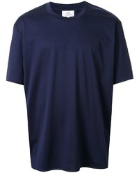 T-shirt girocollo blu scuro di CK Calvin Klein