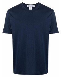T-shirt girocollo blu scuro di Comme Des Garcons SHIRT