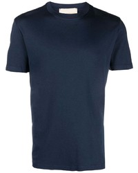 T-shirt girocollo blu scuro di Costumein