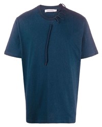 T-shirt girocollo blu scuro di Craig Green
