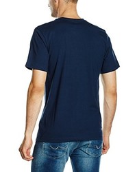 T-shirt girocollo blu scuro di DC Shoes