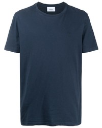 T-shirt girocollo blu scuro di Dondup