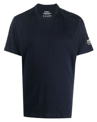 T-shirt girocollo blu scuro di ECOALF