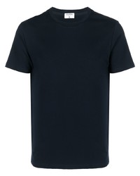 T-shirt girocollo blu scuro di Filippa K