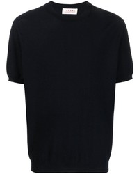 T-shirt girocollo blu scuro di FURSAC