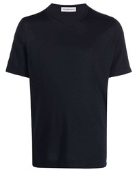 T-shirt girocollo blu scuro di GOES BOTANICAL