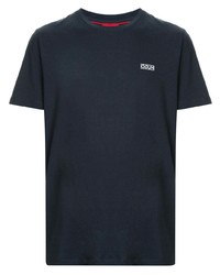 T-shirt girocollo blu scuro di Hugo Hugo Boss