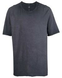 T-shirt girocollo blu scuro di Isaac Sellam Experience