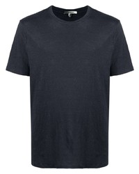 T-shirt girocollo blu scuro di Isabel Marant