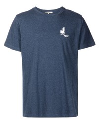 T-shirt girocollo blu scuro di Isabel Marant