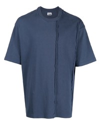 T-shirt girocollo blu scuro di Izzue