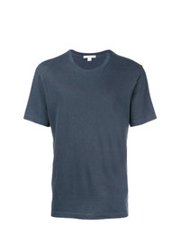 T-shirt girocollo blu scuro di James Perse