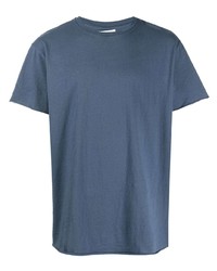 T-shirt girocollo blu scuro di John Elliott
