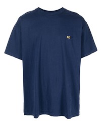 T-shirt girocollo blu scuro di John Elliott