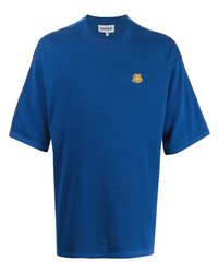 T-shirt girocollo blu scuro di Kenzo