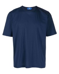 T-shirt girocollo blu scuro di Kired