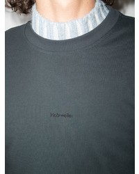 T-shirt girocollo blu scuro di Holzweiler