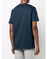 T-shirt girocollo blu scuro di Philipp Plein