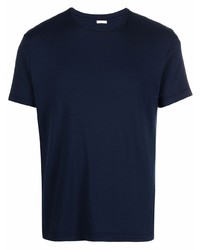 T-shirt girocollo blu scuro di Malo