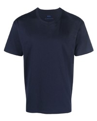 T-shirt girocollo blu scuro di Meta Campania Collective