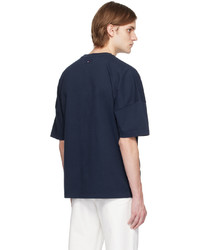 T-shirt girocollo blu scuro di Tommy Jeans