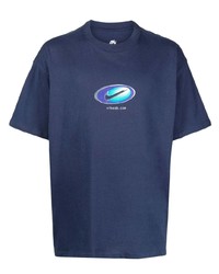 T-shirt girocollo blu scuro di Nike