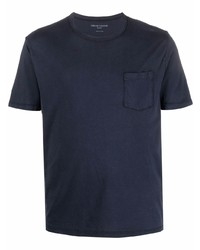 T-shirt girocollo blu scuro di Officine Generale