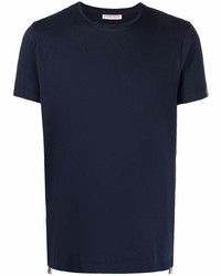 T-shirt girocollo blu scuro di Orlebar Brown