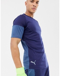 T-shirt girocollo blu scuro di Puma