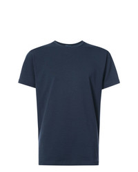 T-shirt girocollo blu scuro di Pya