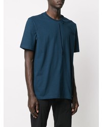 T-shirt girocollo blu scuro di Craig Green