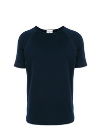 T-shirt girocollo blu scuro di S.N.S. Herning
