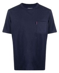 T-shirt girocollo blu scuro di Sebago