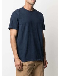 T-shirt girocollo blu scuro di Fortela