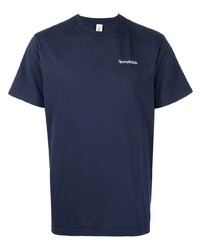 T-shirt girocollo blu scuro di Sporty & Rich