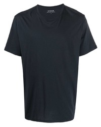 T-shirt girocollo blu scuro di Vince