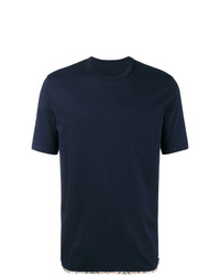 T-shirt girocollo blu scuro di VISVIM