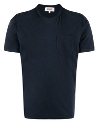 T-shirt girocollo blu scuro di YMC