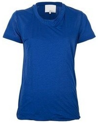 T-shirt girocollo blu di 3.1 Phillip Lim