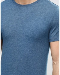 T-shirt girocollo blu di Asos