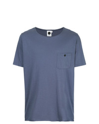 T-shirt girocollo blu di Bassike