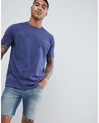 T-shirt girocollo blu di Bolongaro Trevor